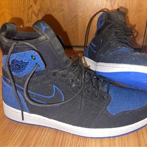 Never worn, knit Nike Air Jordan 1 High, Purchased brand new on GOAT
